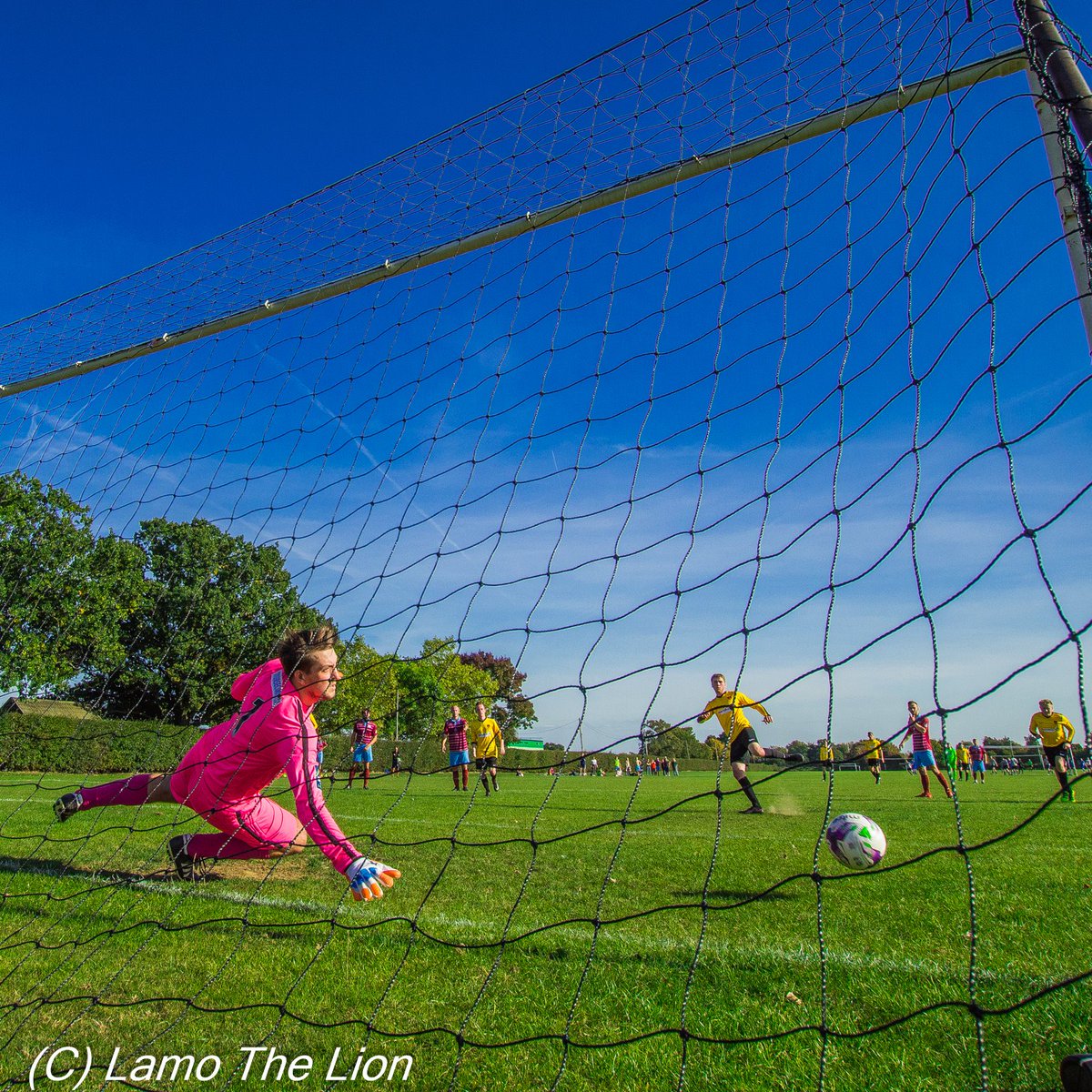 LamoTheLion's tweet photo. #sportsphotography I do love the #GoalCam (Although #Goalkeeprs not so much.) Gives a great view if you are lucky to have it in the right place. These are from the @WestEssexFCRes v @HaroldWoodafc1 #essex Junior Cup game Saturday. @EssexAllianceFL #Grassroots #Football #Nikon https://t.co/1wAOYg1vuF