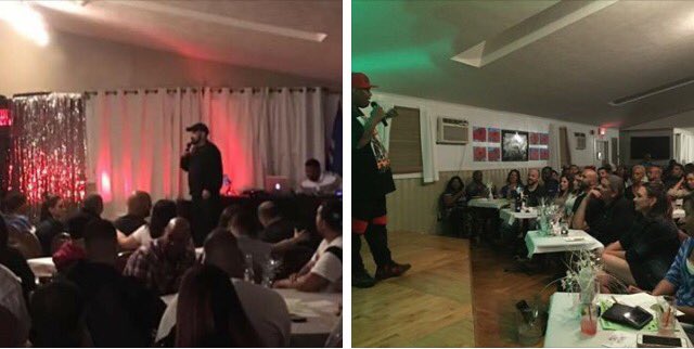 ShawnSarro's tweet photo. Great show tonight. A fight nearly broke out during my set and Big D killed this shit tonight and came in 2nd place. Shout out to Terron Jackson for the spot. #shawnsarro #bigdcomedy #bostoncomedy #falmouth #capeverdeanclub https://t.co/hYkLD4Xiif