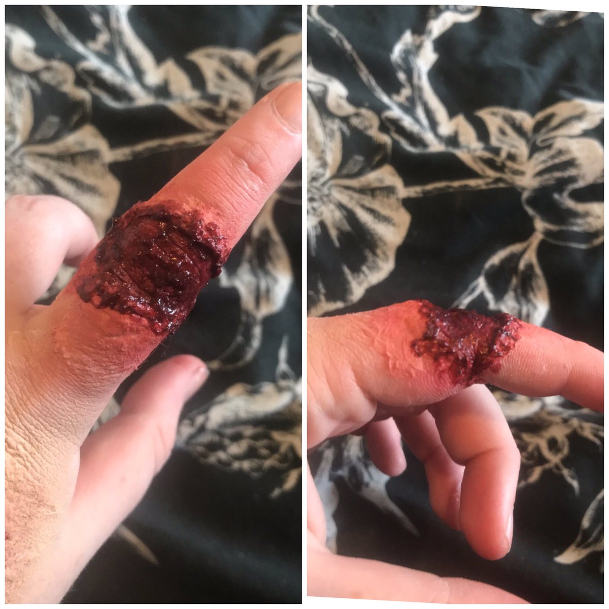 lxurenm8's tweet photo. Sooooo I tried my first SFX stuff.. how did I do? @GlamandGore 🧟‍♀️🖤 https://t.co/ZRwcpWB7WC