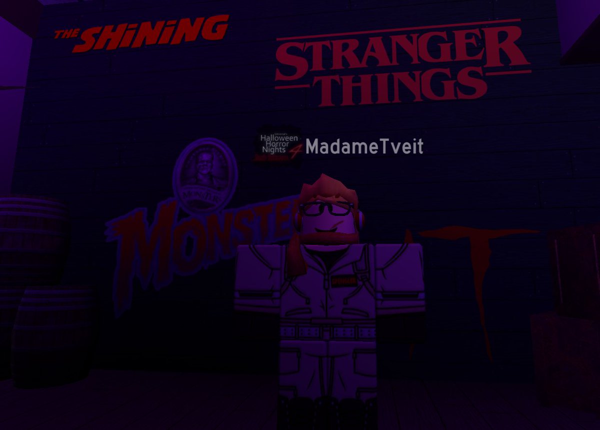 MrsEnjolras's tweet photo. That wraps up my short visit to @uniroblox #HHNRBLX! It's been great visiting pretty much every single one! Here's my quick maze ranking list!:
1: Stranger Things
2: IT
3: The Shining
4: Ghost Town
5: La Llorona https://t.co/iUjN0v0I1r