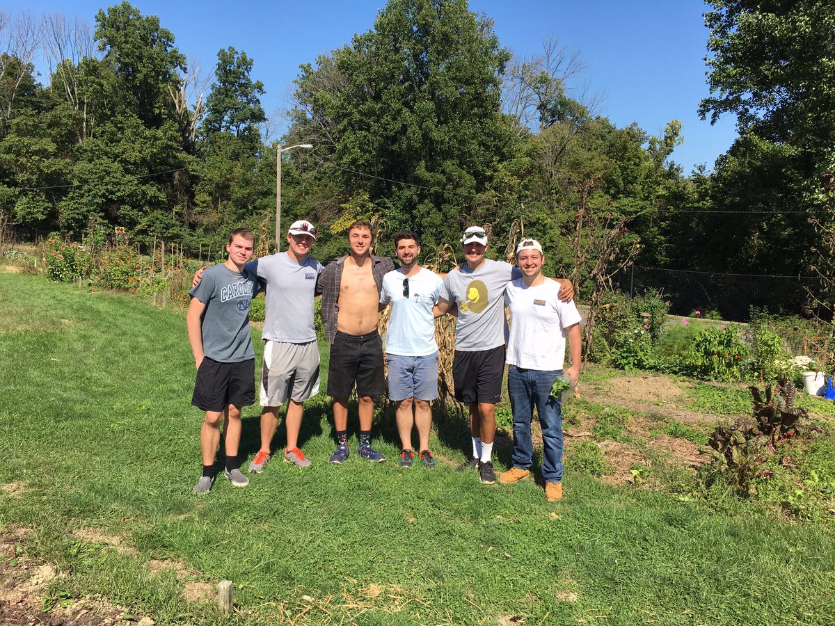 indianaskulls's tweet photo. Some great pictures from today's community service event at the Bloomington Community Gardens https://t.co/2rnmlKRYPY