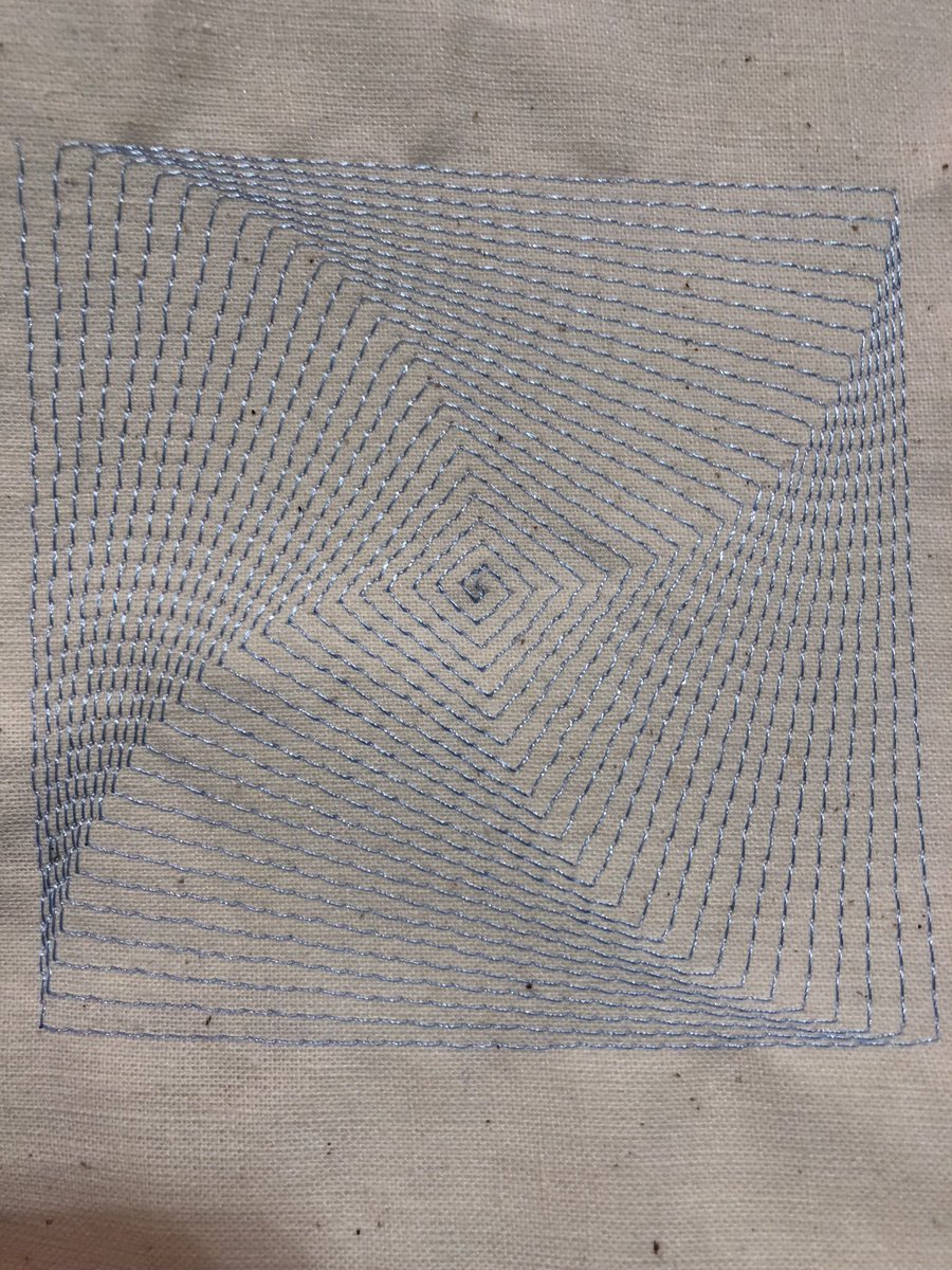 cateheroman's tweet photo. Fascinated seeing how you can use Scratch programming in combination with an embroidery machine through a website called Turtle Stitch. #ASTC2018 #MakerSpaceASTC https://t.co/Kz3TWqNLSn