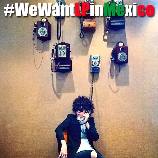 LPFanMexico's tweet photo. #WewantLPinMexico #LPFanMexico #LP https://t.co/TRD5fzYfVd