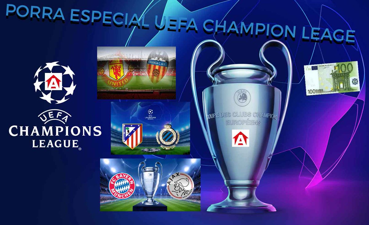 LCDApostador's tweet photo. ‼️Porra ESPECIAL Champion Leage‼️A propuesta del casi ganador de la porra @BenitoAntonioBB (y alguno más) hemos decidido hacer una porra extraordinaria para la UCL. No podiamos con menos que cumplir con su petición 😏 Leer las condiciones en las respuestas 👇 https://t.co/NmThovEoDZ