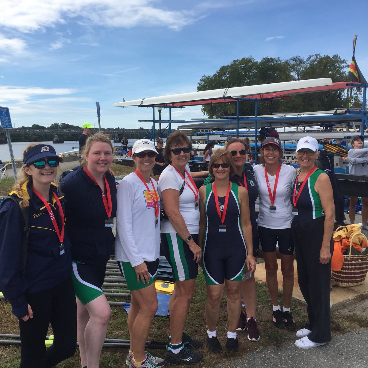 qrcrowing's tweet photo. Ready Oar Not... it was a great day on the #merrimackriver for the W8+ W2x M8+ M4+ M4X Mixed 4X #Textilerr #textileriverregatta https://t.co/nhRkt3UL0p