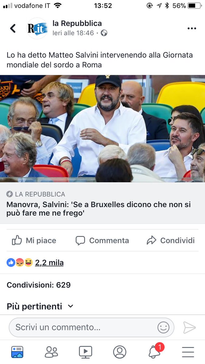comaredipaese's tweet image. Beh, se è la giornata del sordo...