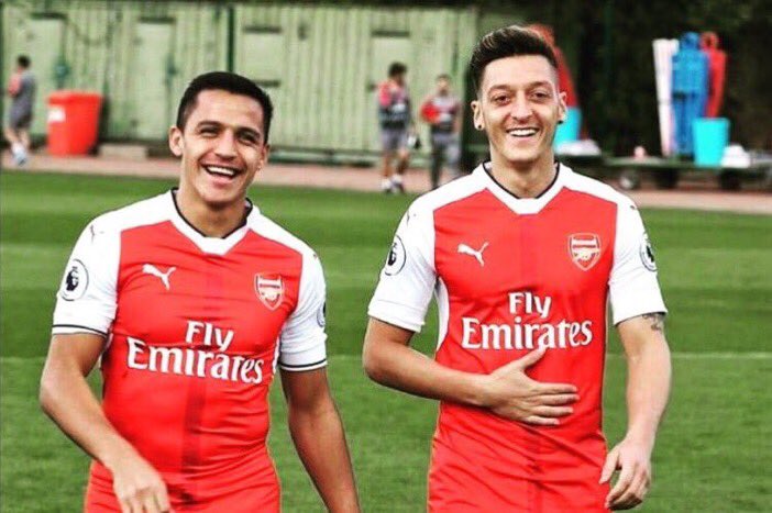 Mesut Özil has more goals in his last 5 games than Alexis Sanchez has in his United career.