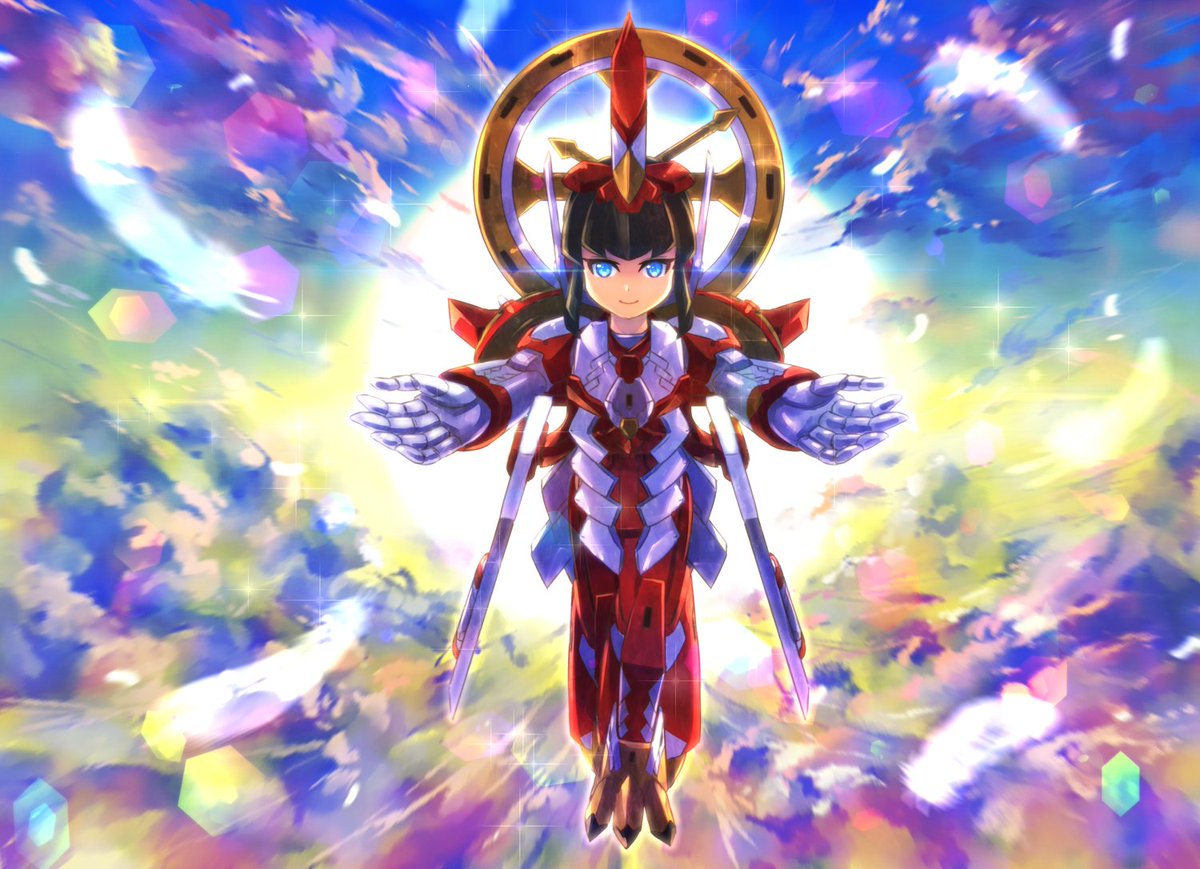 ট ইট র 慎悟 イラスト キャラデザお仕事募集中 コンテスト参加 応募条件に同意します デスクトップアーミー 干支 酉 個体名 ヒノイズル 酉 目覚まし時計 鶏居 鳥居の起源 巫女 神格要素をモチーフに描きました 鶏 目覚まし時計サポートメカと合体