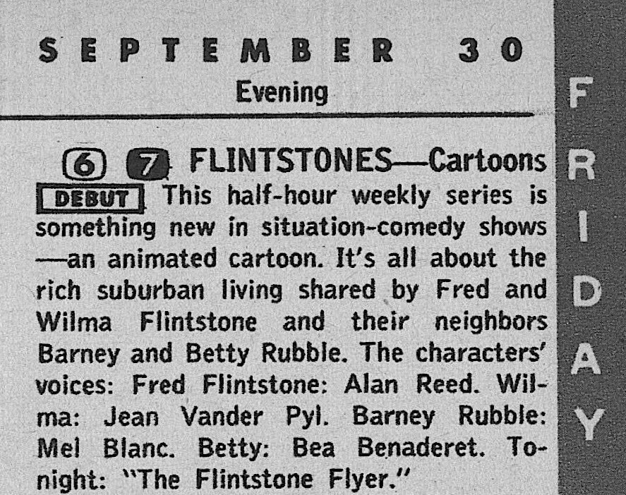 flintstones debut