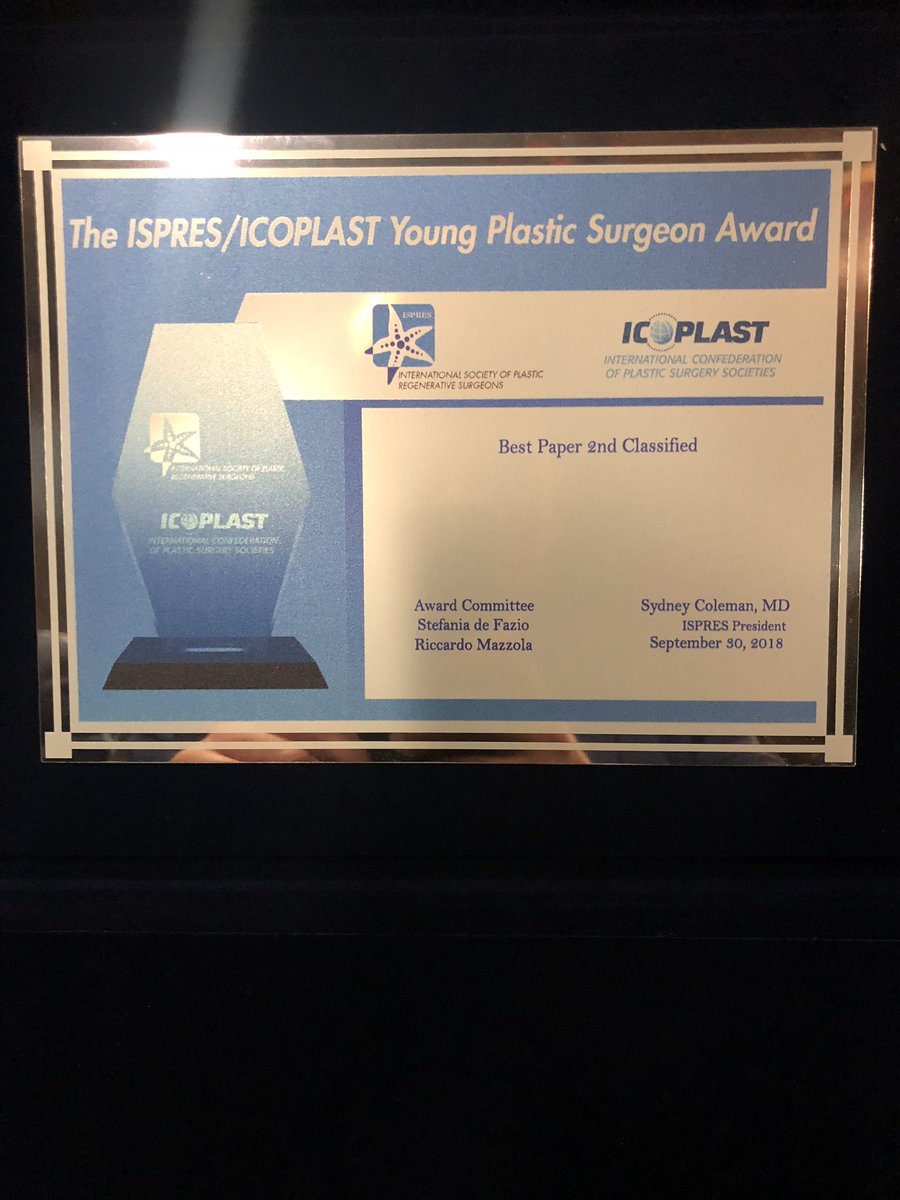 Friedman_MD's tweet photo. 🔥 🏆 ! What a day. Thank you #ISPRES #PSTM18 . https://t.co/XHTauHJnjj