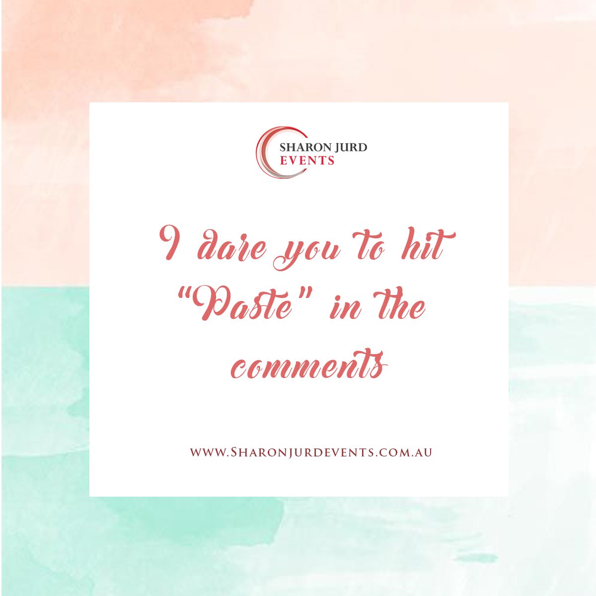 SharonJurd's tweet image. I dare you to hit “paste” in the comments 

#Dare #CommentGame #ClickPaste #SharonJurd