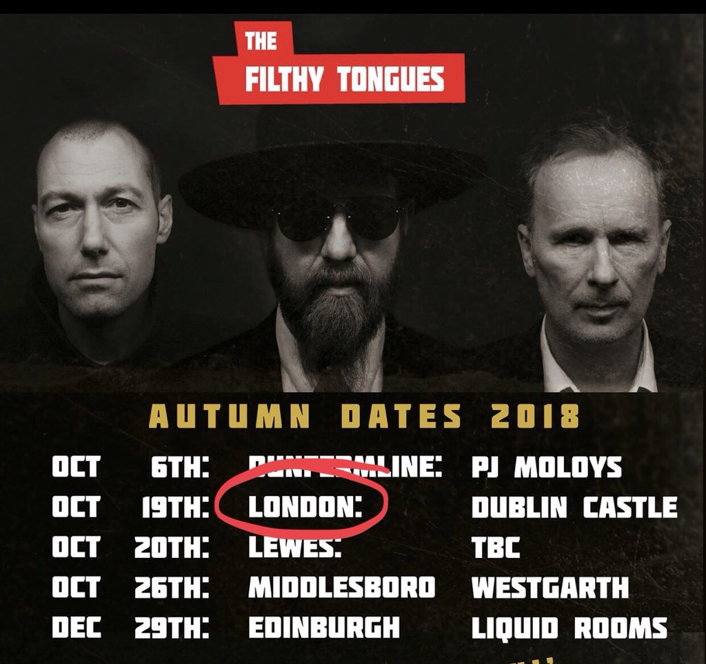 SEILLIEN's tweet photo. It’s official! We’re supporting the very awesome @filthytongues for their album tour, London Show x 
19th October 19th Oct 🙌🏼🙌🏼🙌🏼 @DublinCastle x https://t.co/l4TywzFbBK
