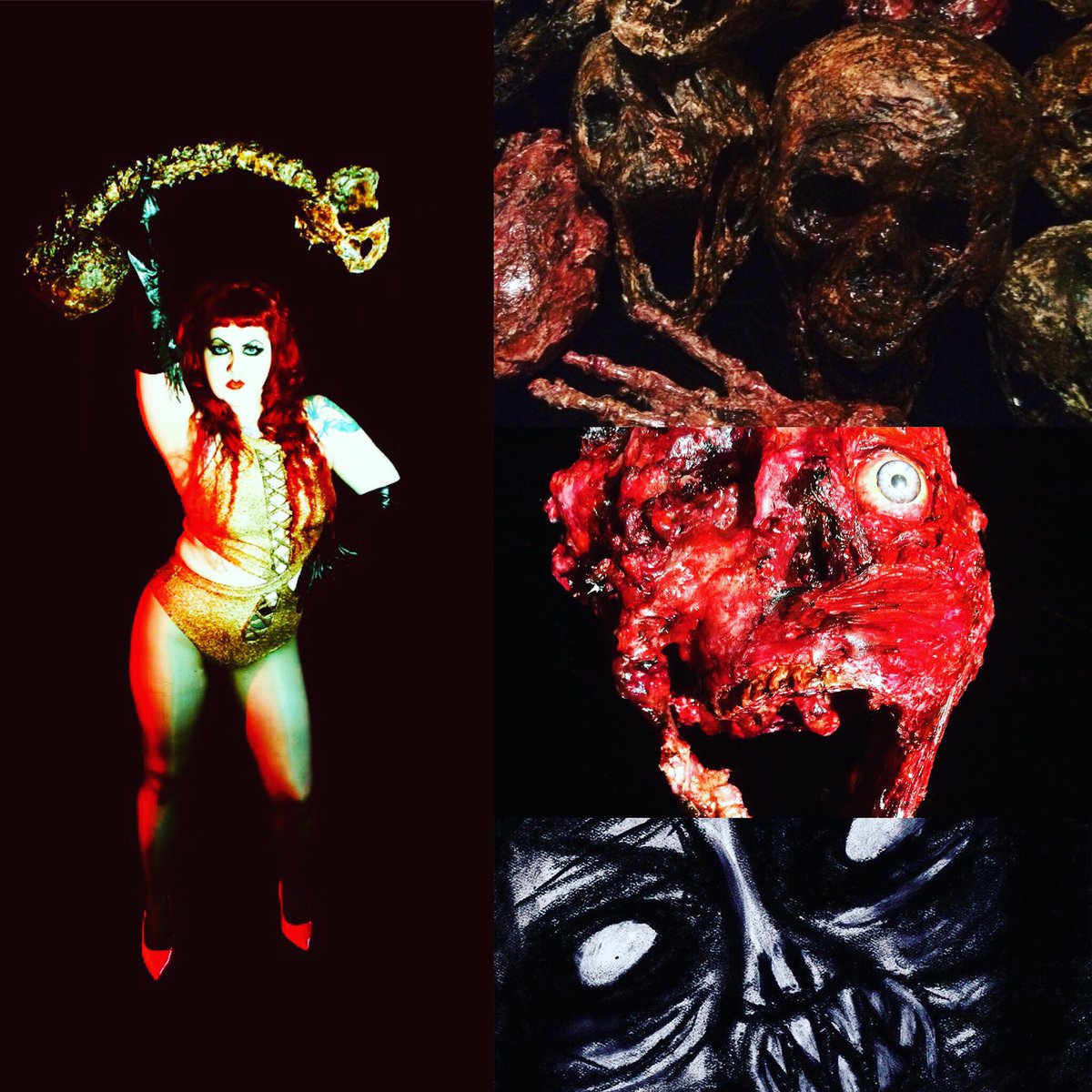 Tears_Surrender's tweet photo. Less than 24 hrs to go!๐ฌto #support the film go to https://t.co/Gc2Yyb5n4A ๐#creepy #practicaleffects #spfx #gore #spfxmakeup #goreprops #horror #movieprops #diyhorror #preproduction #horrorprops #diypropmaking #skullprops #tentacles #gothichorror #lovecraftian #oldschoolhorror https://t.co/cegkv5SeG3