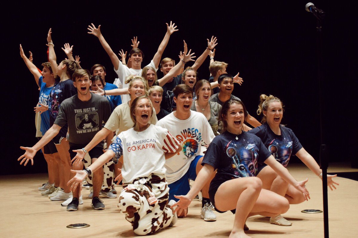 OSUFollies's tweet photo. The women of @okstateKKG and the men of @OkStateSigmaChi almost made us drop our CROISSANT 🥐 #SUPERrelevant https://t.co/asfv5QaGiv