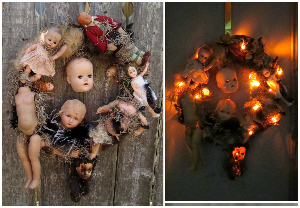 creepy doll parts
