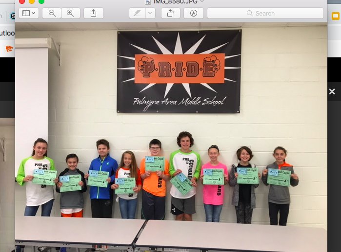 6thCoyotes's tweet photo. Congratulations to our September Conscientious Coyotes! https://t.co/lIT1dCxb91