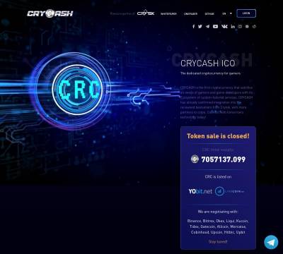 CryCash description