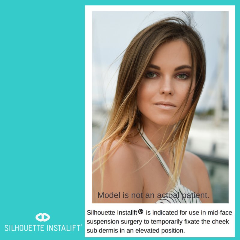 InstaliftUS's tweet photo. Lift &amp; add volume for a younger look with #SilhouetteInstalift. #BestFaceForward  Safety Info: https://t.co/GU6AmX5l6c https://t.co/d8XIqFtDNv