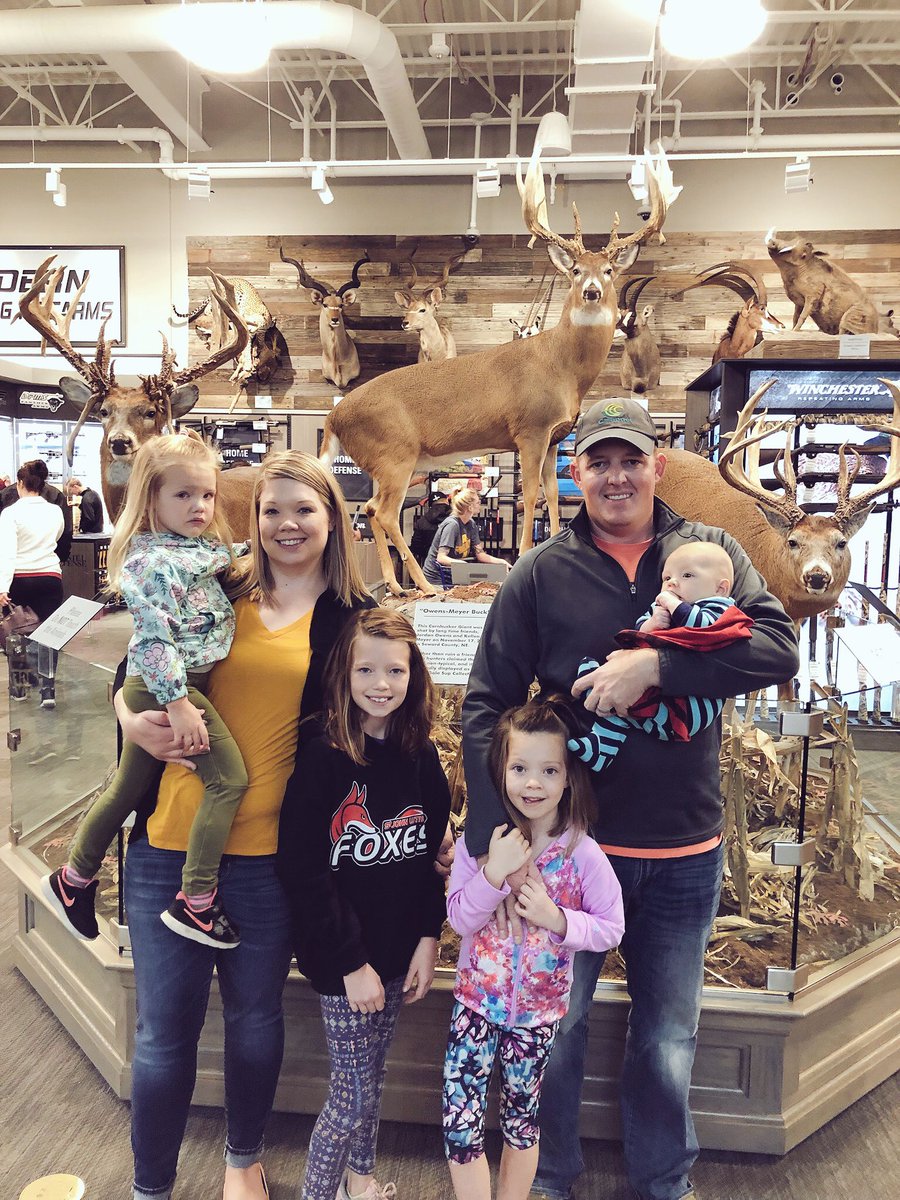 Replica of our Seward buck on display at the new Scheels in Lincoln!