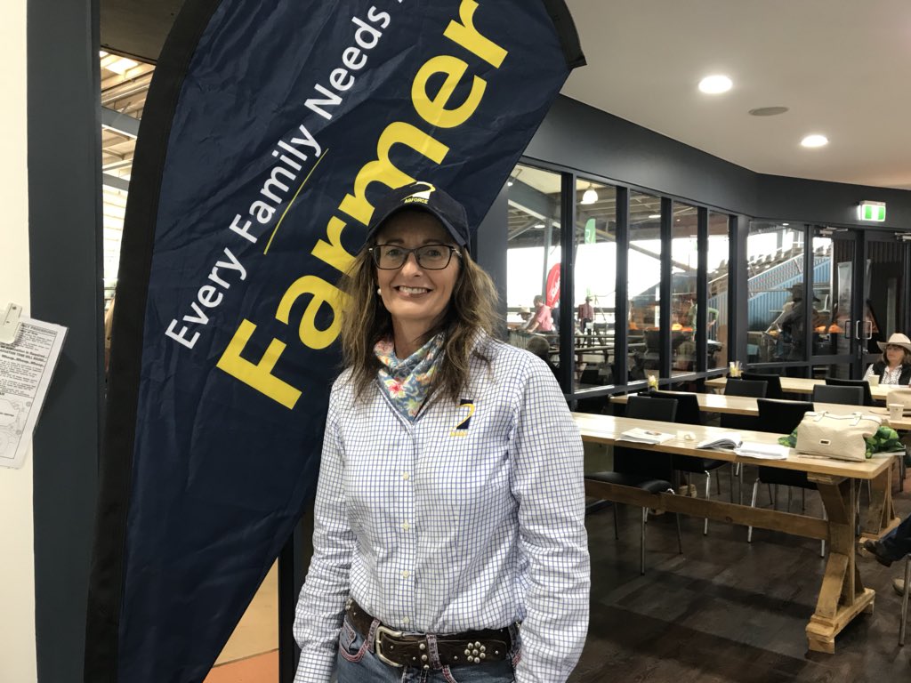 CQLX_Gracemere's tweet photo. Donβt forget to drop into the #CQLX conference room and have a chat to Julie Sheehan from @AgForceQLD Julie is here for the duration of Brahman Week! https://t.co/6SOuYA7Yjg