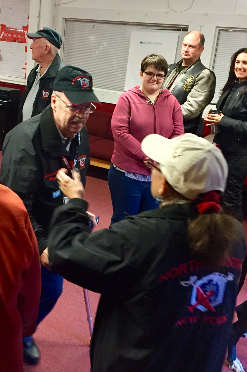 North Country Honor Flight's 25th trip to Washington, D.C. this weekend was a success!  A few more student cards, a picture from the send-off &amp; links to video of the whole trip.  
Send Off: tinyurl.com/y8s74qt5
Part 1: tinyurl.com/y9o4622s
Part 2: tinyurl.com/ybdqha3r