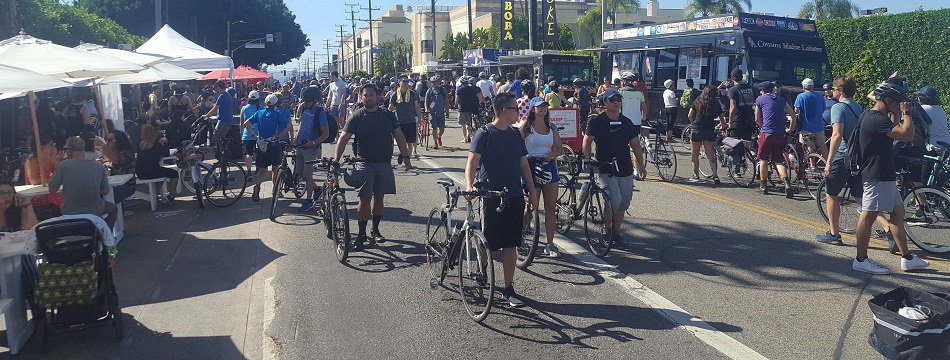 LosAngelesCM's tweet photo. Probably one  of the best Ciclavia routes so far this year. https://t.co/hfbKTOcM2N
