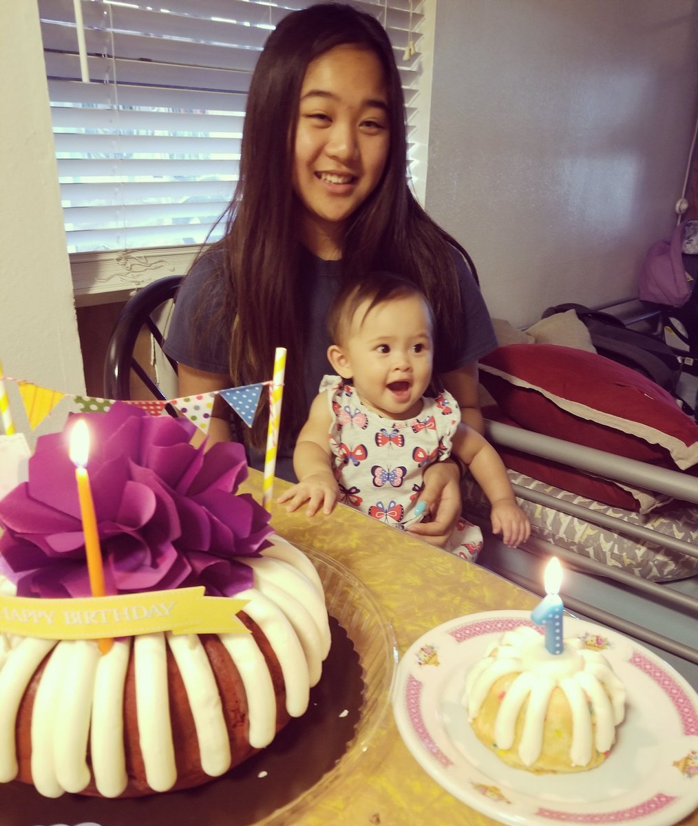 nguyenlyssa's tweet photo. Best Sunday ever! Celebrated my 2 goddaughters bday and Saints win!! Who Dat!! https://t.co/h3Z8jBAHLu
