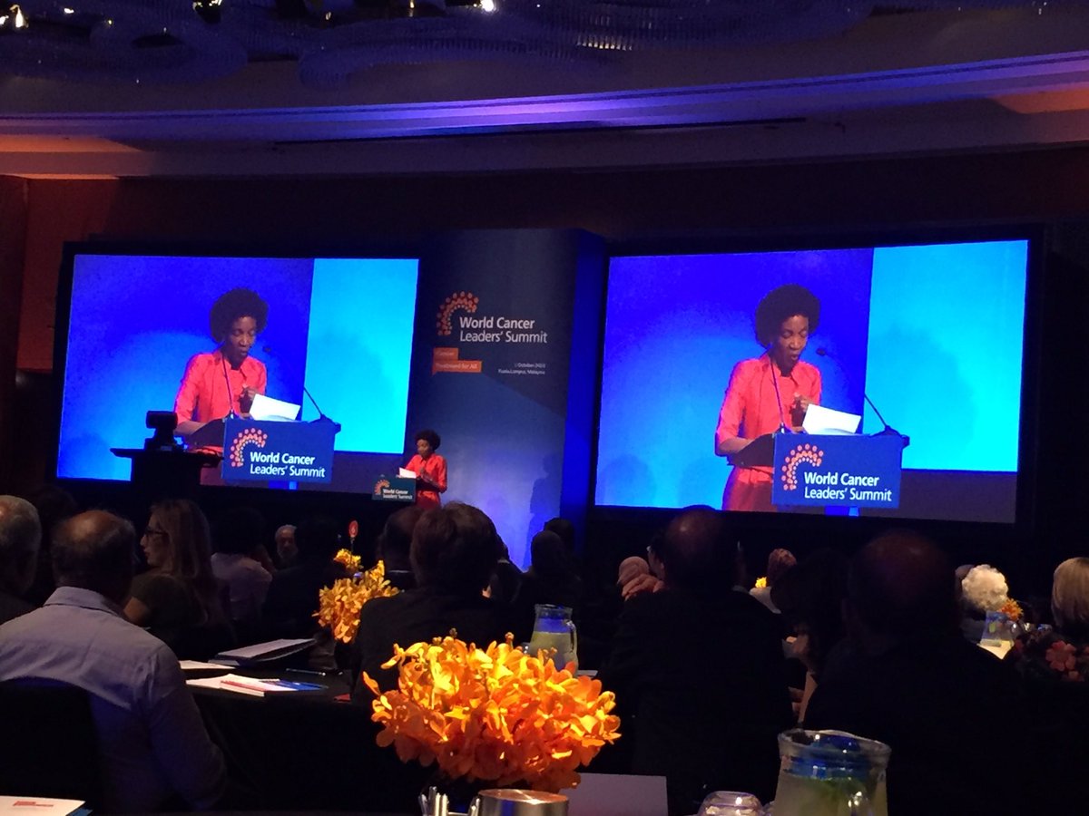 datozuraidah's tweet photo. #2018WCLS @uicc #2018WCC @canceractionmy World Cancer Leaders' Summit at KL 🇲🇾 Malaysia. @dinamired Fantastic Speaker Dr Princess Nothemba (Nono) Simelela WHO is wonderful! She spoke from her heart ❤️ #FollowDZA https://t.co/iCjah9Y2NP