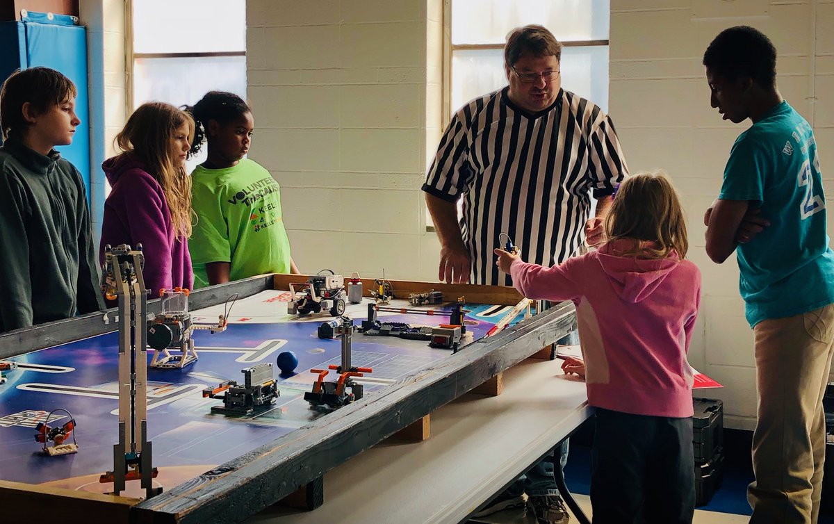 stlstubots's tweet photo. Amazing #BotShop yesterday at @JenningsK12 with @FTCMO teams and FLL teams; thank you @NSS_StL for presentations and Q&A on challenges of space travel! Thanks to Matt Roth for excellent gameplay workshop! Thanks to everyone who came! @FG_Robotics https://t.co/D4RsiKLRlB