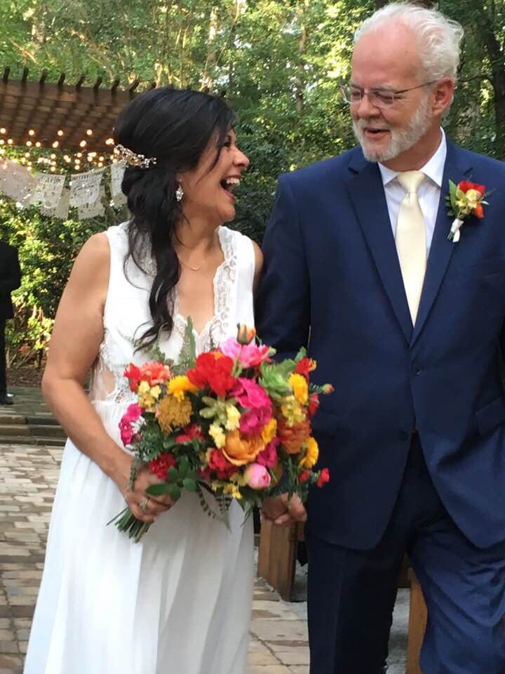 I’m so happy for my brother and his new bride.