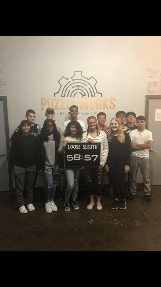 ExplorersSt's tweet image. After PT, we had a great team building experience. Locked in a room for an hour with these guys really taught us a lot.