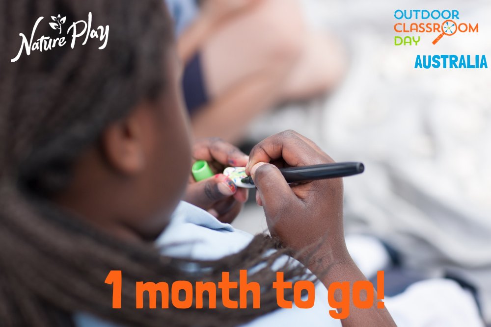 It's October 1st: just one month until Outdoor Classroom Day! When you register your school, you're not only making a commitment to taking learning outdoors, you're letting the world know you're a leader in this important movement! #outdoorclassroomday
bit.ly/2RdY8ne