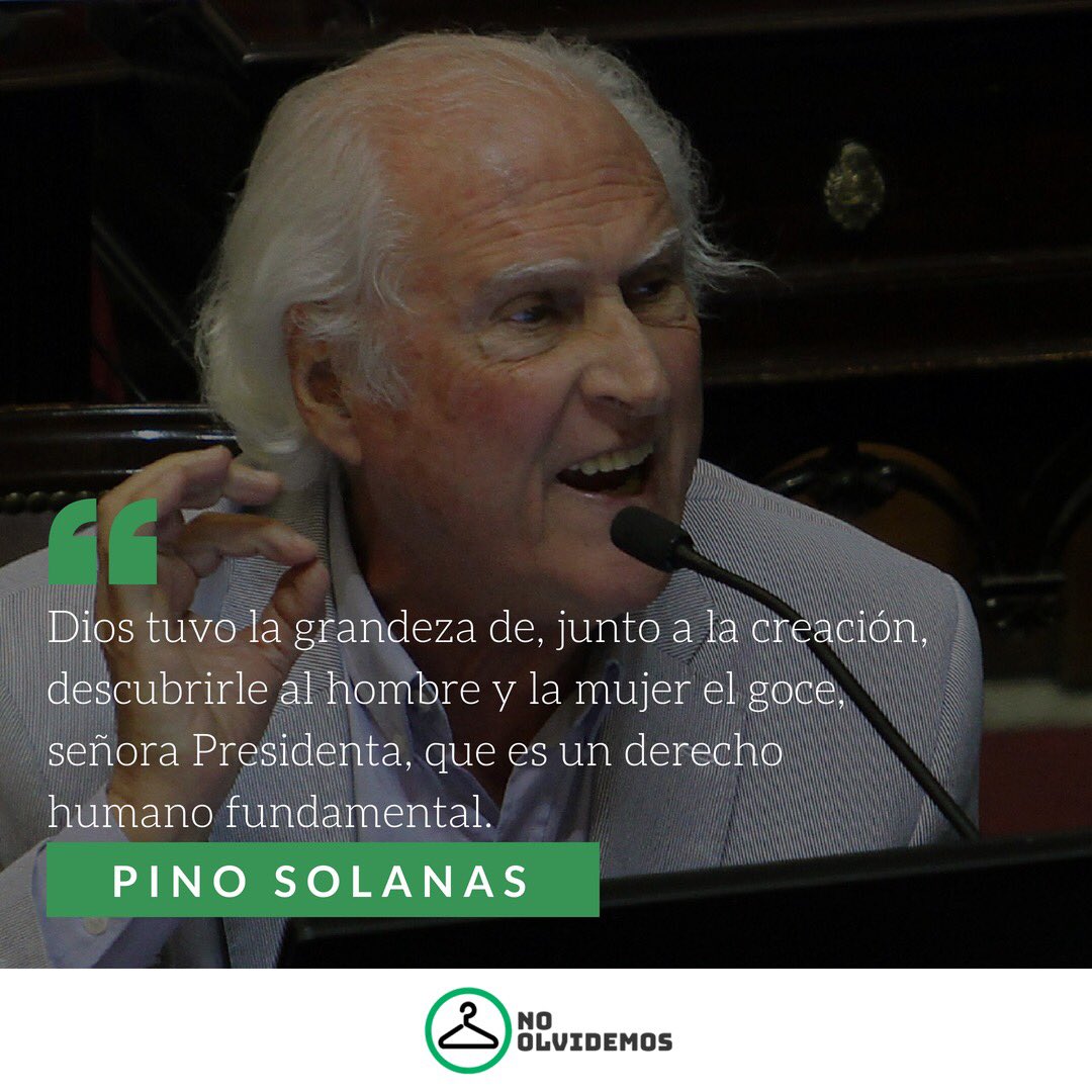 Fernando Pino Solanas, Senador por la Ciudad Autónoma de Buenos Aires.  https://t.co/4ClbFQacme