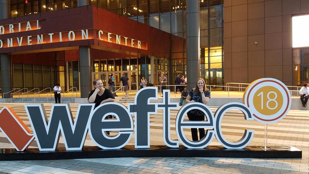 wefrmk's tweet photo. #WEFTEC18  welcome to New Orleans! https://t.co/2whLLCt5mQ