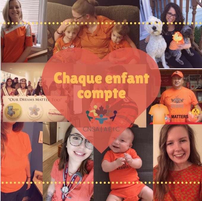 CNSA_AEIC's tweet photo. CNSA believes that #EveryChildMatters. L’AEIC croit que #ChaqueEnfantCompte. Join us/joindre à nous! #OrangeShirtDay https://t.co/x9Zj3q1N2t