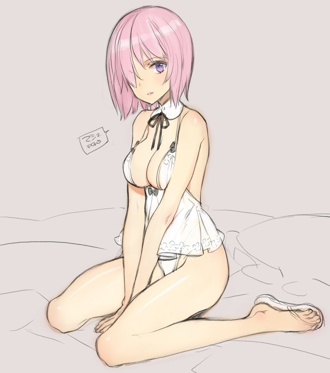 Fgo いきぬきに描け麻雀負債処理 マシュ Q 大槍葦人のイラスト Fgo いきぬきに描け麻雀負債処理 マシュ Q 大槍葦人のイラスト