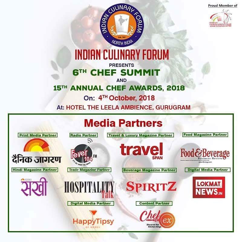indian_culinary's tweet photo. Indian Culinary Forum presents #6thchefSummit and 15th Annual #Chefawards with its Renowned Media partners.

#Indianculinaryforum #annualawards #media #partner #culinaryart #icf #socialyst #qubecommunication https://t.co/17yqPYhFiF