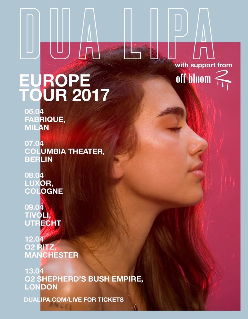 rulesofdua's tweet photo. @duhlipuh @DUALIPA Hii, first of all i love this!! But you forgot Dua her mini Europe tour! https://t.co/PqJc4qs1yn