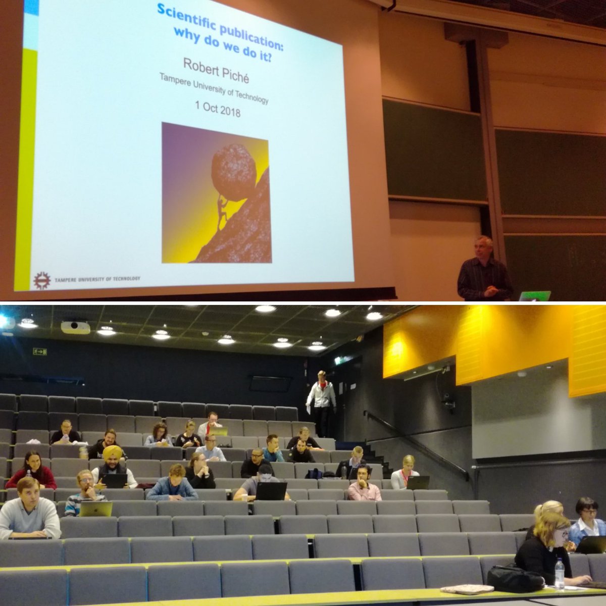 HeliKoivuluoto's tweet image. TTI-writing course started @TampereUniTech @TUT_Eng_Sci #publishing #science #engineeringsciences