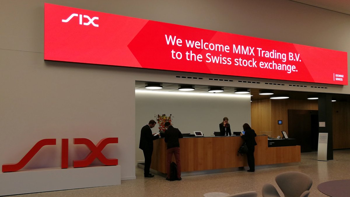 sixgroup's tweet photo. Today, SIX welcomes its sixth new trading participant: MMX Trading B.V. is the latest addition to the growing list of participants on the Swiss stock exchange. https://t.co/FoBlMwJcCy #SwissExchange #ExchangeServices #trading https://t.co/sNKczKIluX