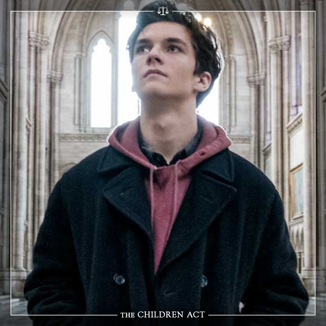 “He’s dying for his faith.” — Fionn Whitehead stars as a young man faced with a life-or-death decision in #TheChildrenAct, Now Playing in Select Theaters and Available on Digital. bit.ly/WatchNow_TheCh…