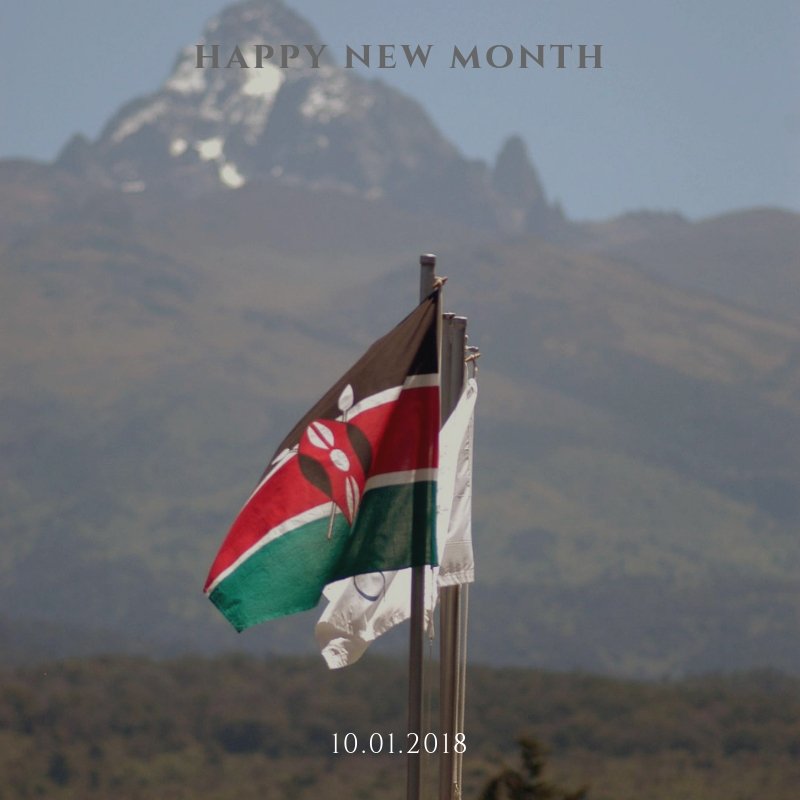 FairmontMtKenya's tweet photo. New beginnings give us  the opportunity to make the changes that we need. #HappyNewMonth https://t.co/W1zE7c3XtL