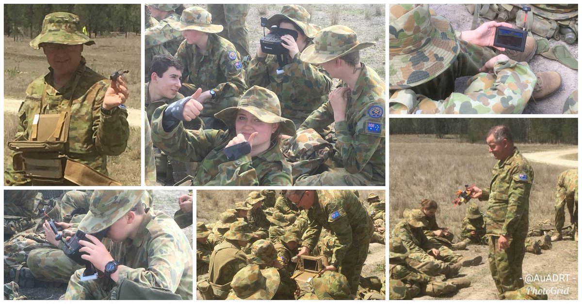 keirinjoyce's tweet photo. Inspiring @AustralianArmy's next gen of drone pilots: LT Mark Sheppeard (pilot name 'Shep') of #5CSSB flies #BlackHornet and #Drone Racing for the NSW AAC Camp at Singo.
@HLCAusArmy @comdforcomd @Commander2Div https://t.co/J1LjYPwc3d