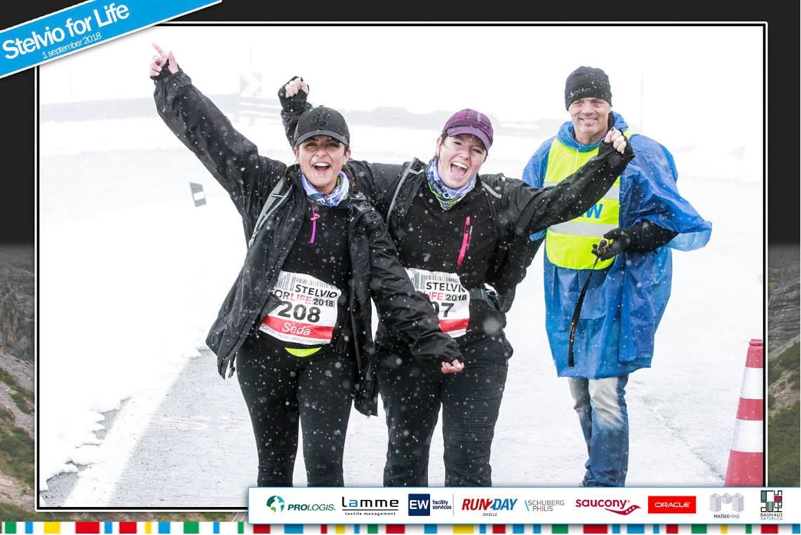 Voor de editie van 2019 streven we naar een verdubbeling van het aantal deelnemers, om zo die grens van 1 miljoen euro te passeren. Neem je buurman, vriendin, familie mee om ons te helpen ons doel te halen? Schrijf je nu in voor de Stelvio for Life 2019. stelvioforlife.nl/inschrijven/