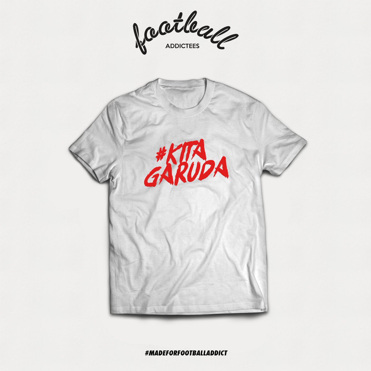ftblladdictees's tweet photo. #NewArrival | Tees #KitaGaruda | IDR 75k | Order &amp; Info via Whatsapp 0896-2900-2747 | https://t.co/4ePIuhYuE7 #FootballAddicteesKatalog https://t.co/jP8Rx2n5ey
