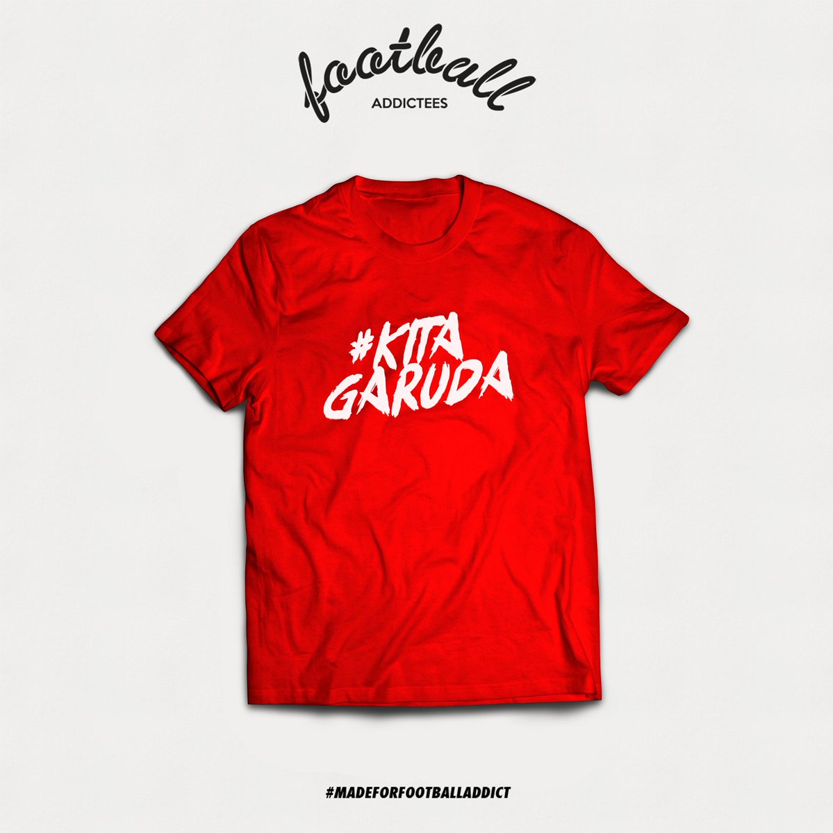 ftblladdictees's tweet photo. #NewArrival | Tees #KitaGaruda | IDR 75k | Order &amp; Info via Whatsapp 0896-2900-2747 | https://t.co/4ePIuhYuE7 #FootballAddicteesKatalog https://t.co/jP8Rx2n5ey