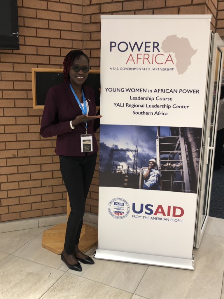 jukaliond's tweet photo. Good morning from @YALI_SAfrica. Day one of the YALI Power Africa for Women in African Power(Energy). Women in the Energy sector breaking a ceiling we did not know was even there. #SouthAfrica #YALIPOWER #Gambia #Energy #PowerAfrica #GirlsInSTEM https://t.co/TmM8Pu56PH