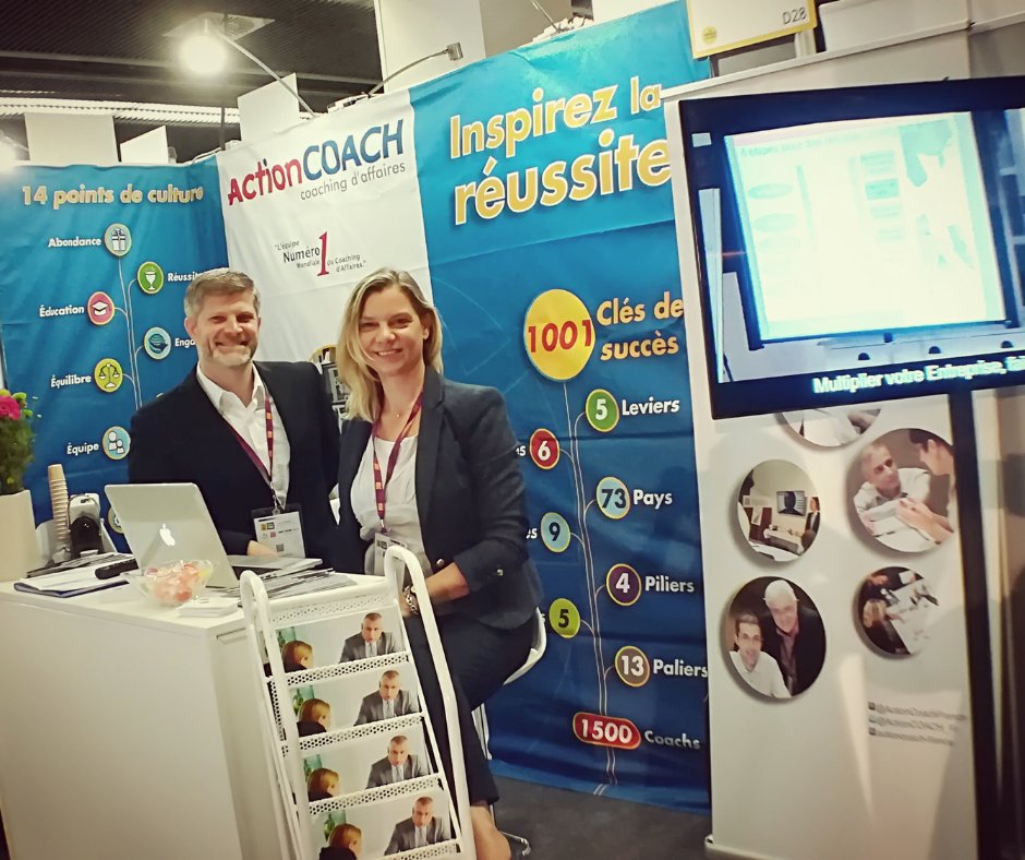 ActionCOACH_Fr's tweet photo. Premier jour au #SalonSME pour #ActionCOACH ! https://t.co/gmOmdbcXV8