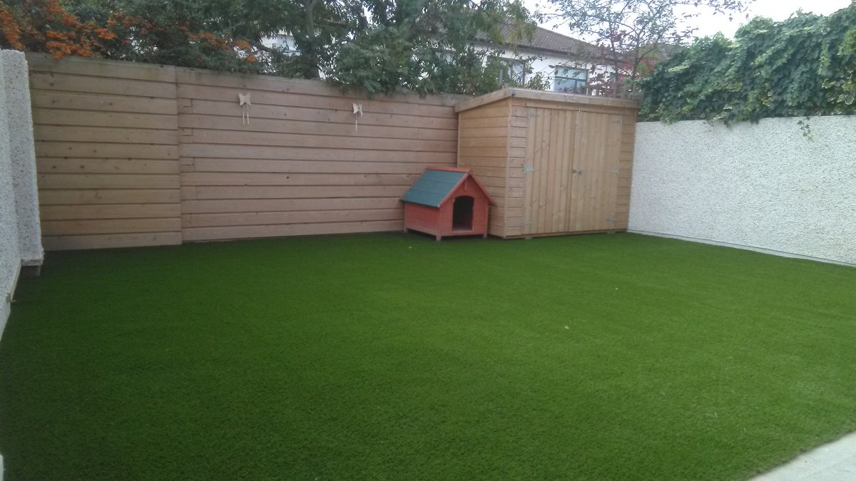 DubArtificial's tweet photo. Completed photos of a garden in Santry with Royal Grass Silk 35 mm. #artificialgrass #santry #dublin https://t.co/bLYJeTZ66L @DubArtificial https://t.co/VvJXQ8omxZ