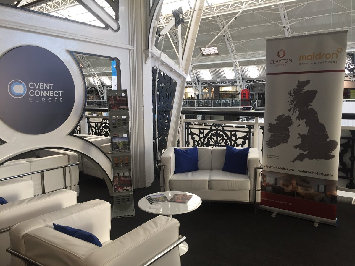 susansheahan's tweet photo. @CventCONNECT all set and ready to go @MaldronHotels and @ClaytonHotels pod. We are at stand 9 https://t.co/X7GU3AqJmZ